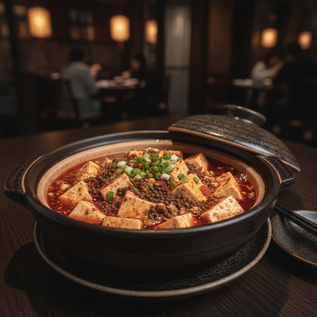Mapo Tofu Sichuanês